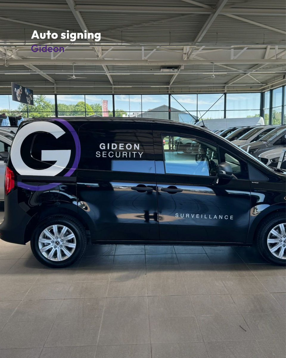 Goosprintensign's tweet image. Voor Gideon Security mochten wij deze Mercedes Citan voorzien van een strak ontwerp dat perfect aansluit bij hun huisstijl.

Benieuwd wat wij voor jouw merk kunnen betekenen? Laat je inspireren! Kijk op ➡️ goosreclamemakers.nl/cases/auto-sig…

#autosigning  #autobelettering #voertuigreclame
