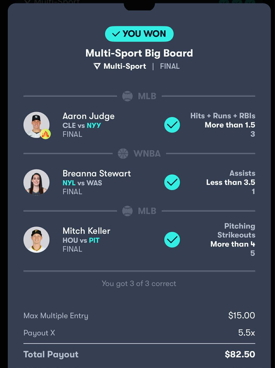 GhostEVplays's tweet photo. Another Big Night for DFS with help from the @DGFantasy DFS Optimizer 💰📈
🌟 Link if you want to try Daily Grind Fantasy for yourself for all your dfs needs. Use code: Ghost at signup for 25% off your first month: https://t.co/qTHhvvSTZy
#draftkings #vividpicks #betrpicks https://t.co/rQF9DcLBiU