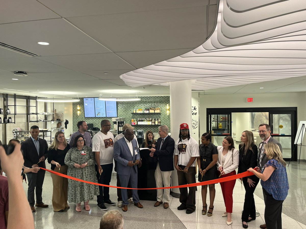 Work can be pretty cool! Welcome BlaCk Coffee to the Blood Cancer Healing Center