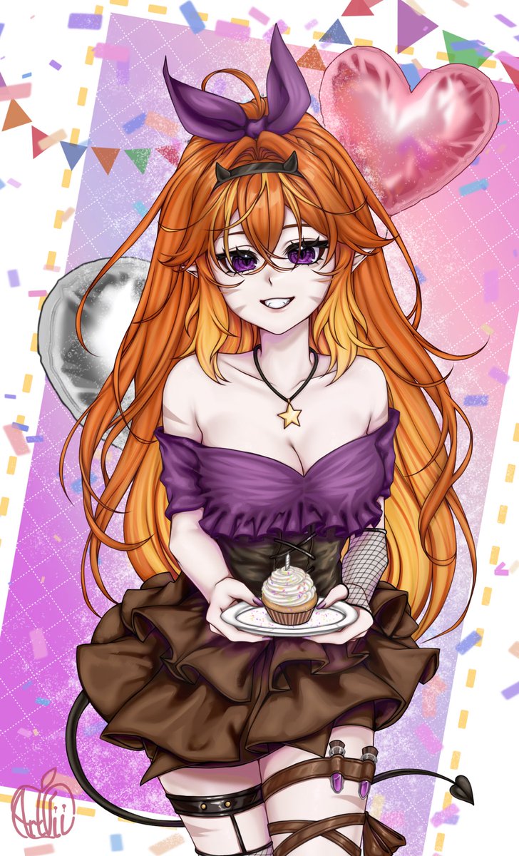 Thank you all for the birthday wishes!! 

Here, have a bite of my cupcake 🧁✨