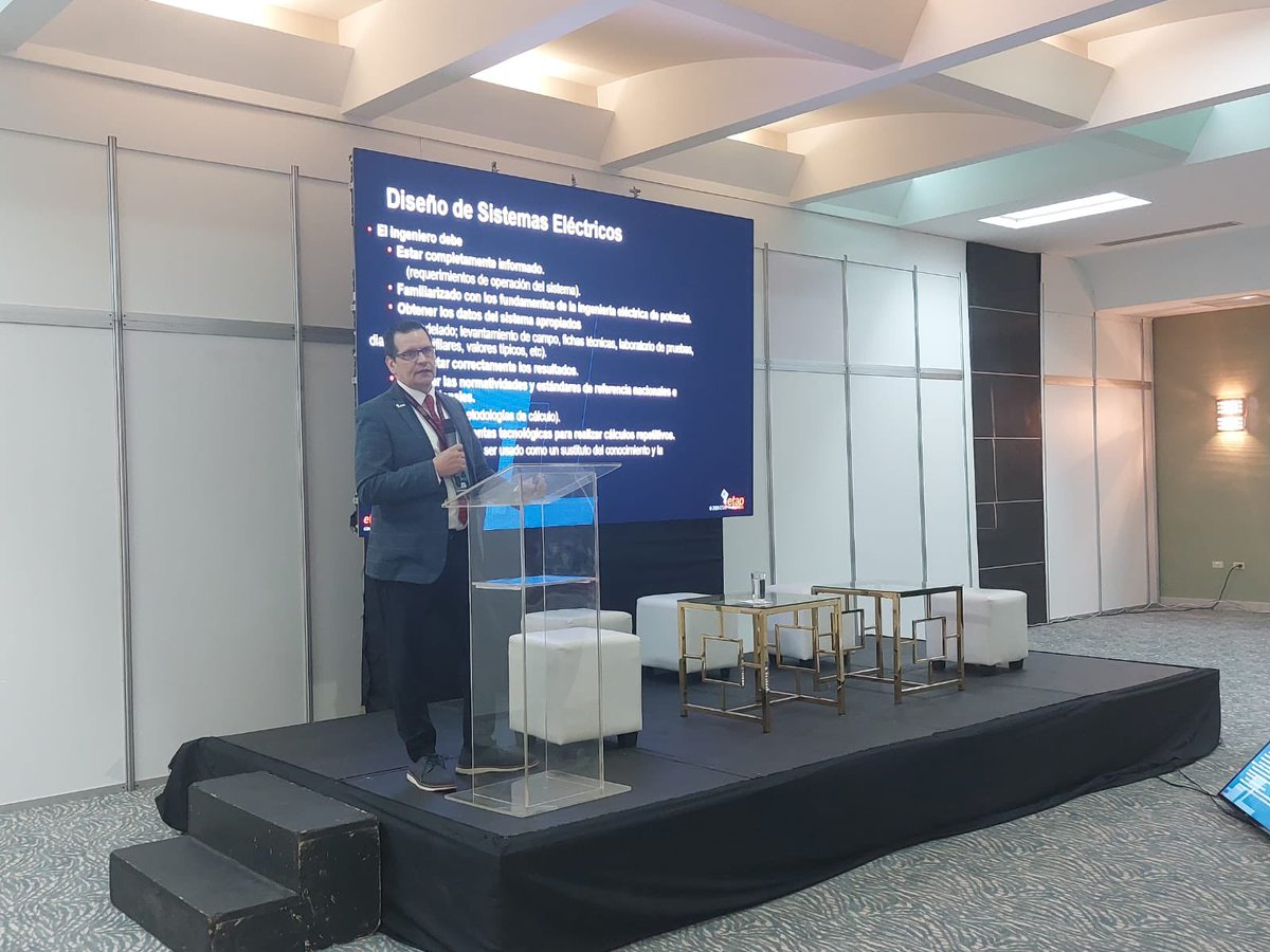 CIMEQH's tweet image. En Salón 2 tenemos la Exposición sobre “Gemelo Digital del Software ETAP” brindado por un especialista de la empresa ICCE.

#congresodeingenieria2025 #congresocimeqh2025 #IngenieriaHonduras