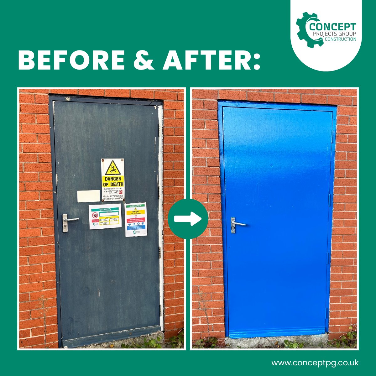 ProjectsConcept's tweet image. It’s amazing what a lick of paint can do!✨ 

Is your workplace facility in need of some TLC?  

We’re currently offering:  
✅FREE consultations 
✅Price comparisons
✅10% off for new clients

Contact us today! 
📞 0151 245 7790