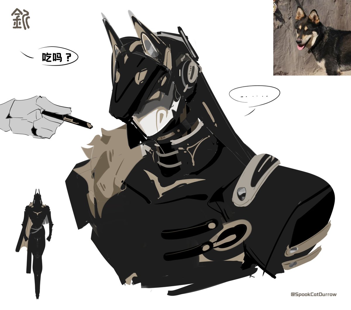 SpookCatDurrow's tweet image. #oc