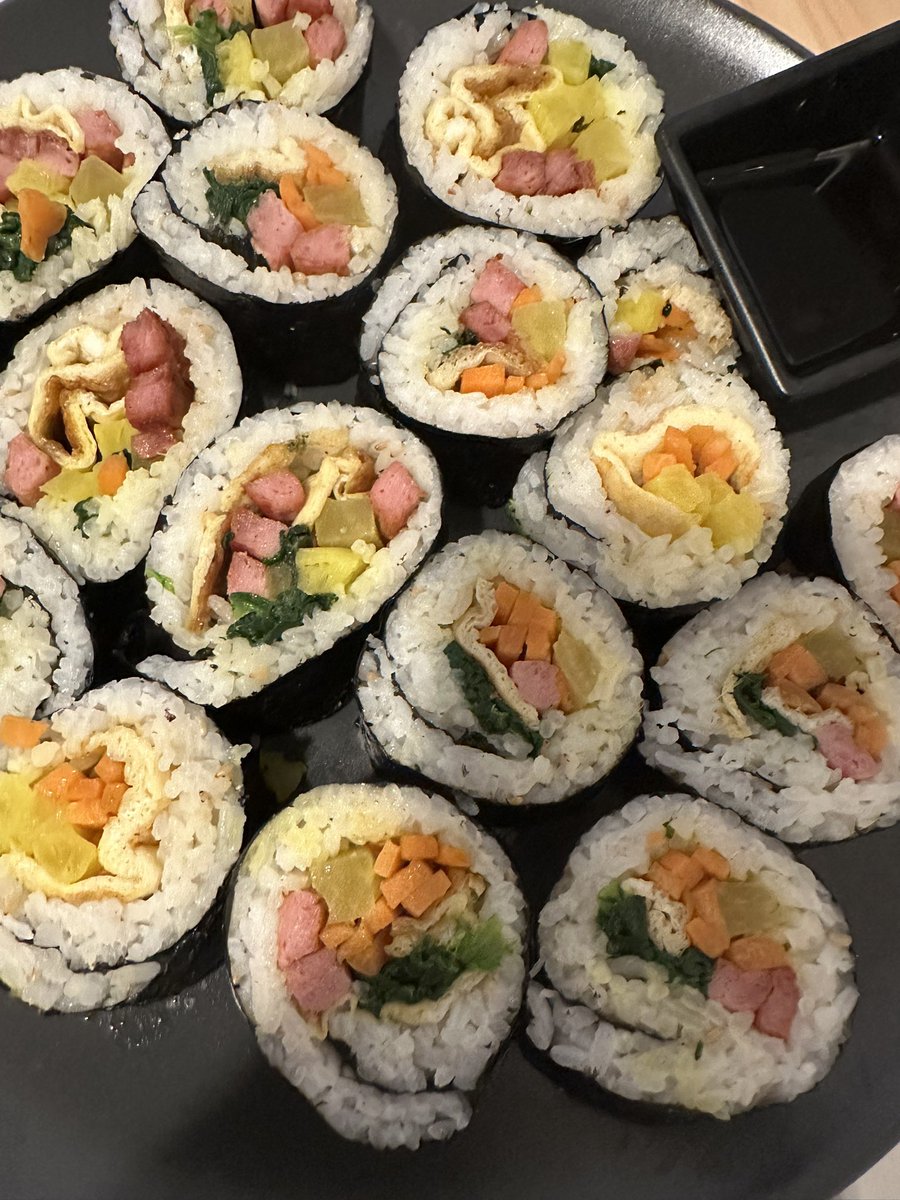 Homemade Gimbap is always the best 🥢
