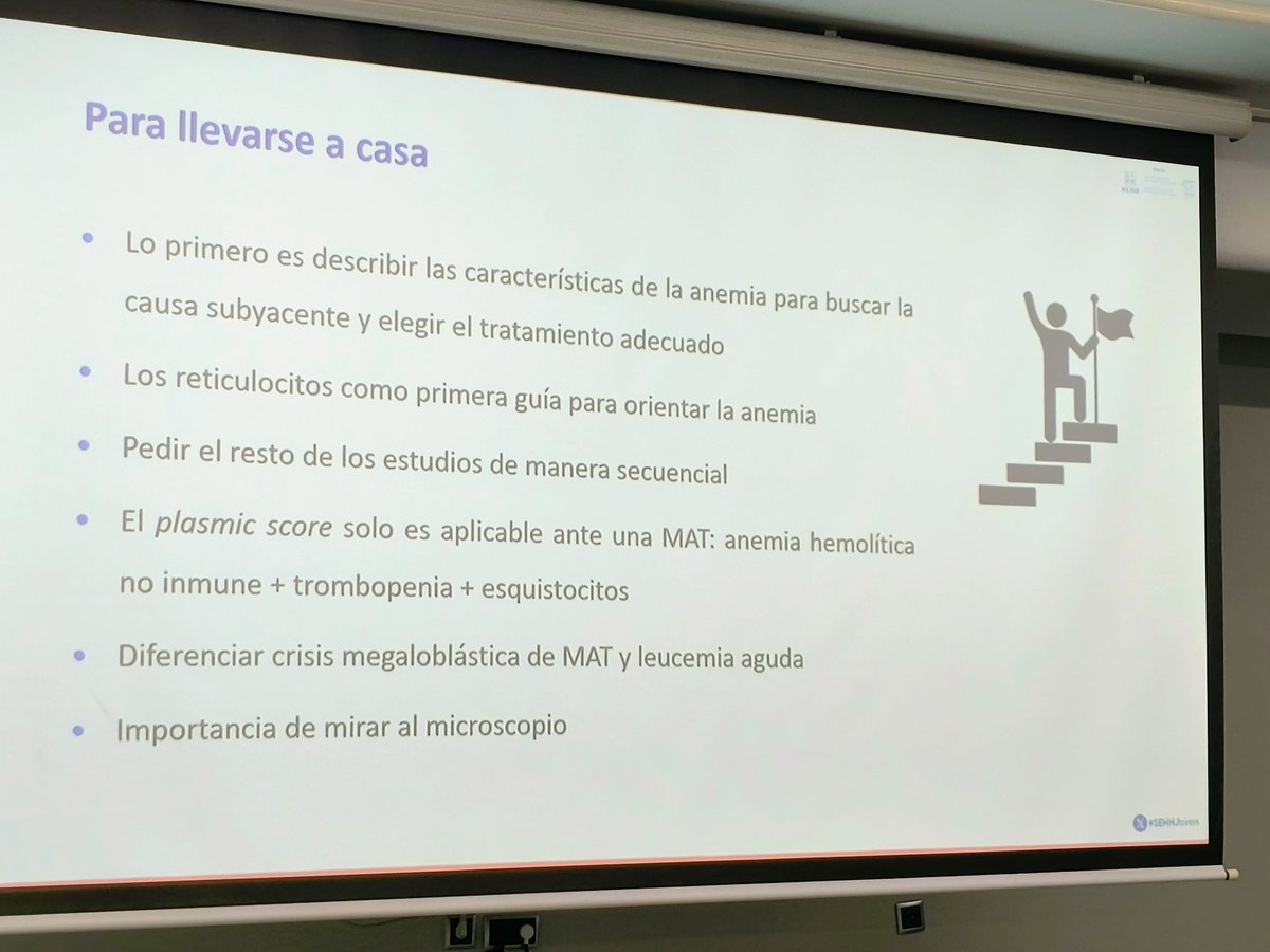 <a href="/HematoNegrin/">Servicio de Hematología Hospital Dr. Negrín</a> <a href="/GHematologica/">Grupo Español de Citología Hematológica</a> <a href="/sehh_es/">@sehh_es</a> Nuria González Álvarez de <a href="/hematosantpau/">Hematología SantPau</a> explica el diagnóstico diferencial de las anemias. <a href="/eritropatologia/">Eritropatologia_ES</a>  #SEHHjoven