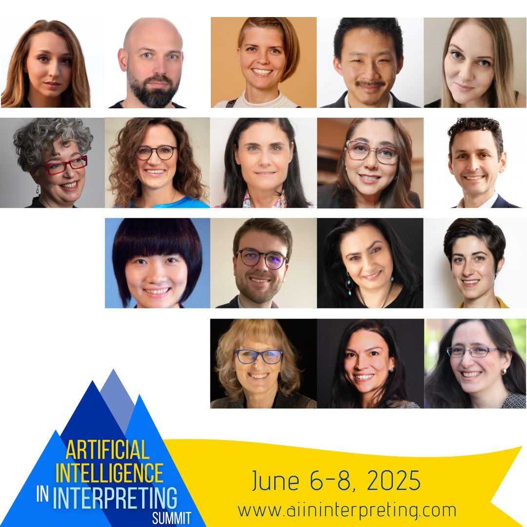 Artificial Intelligence in Interpreting Summit is here!

There is still time to register.

Register here tfw.rocks/Lola