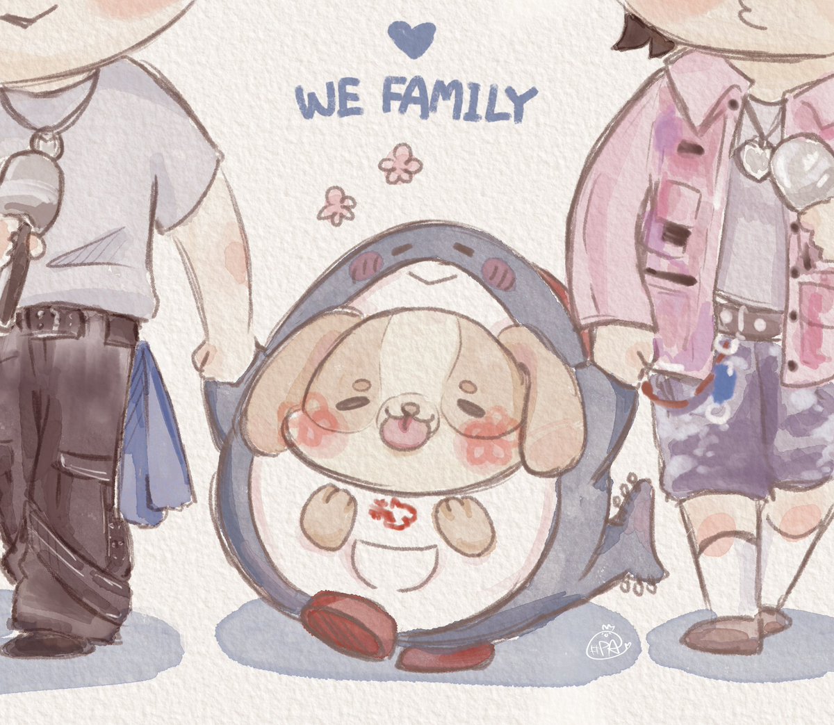 First job with papas 🐶🦈🩵💙
 #Lazada66ลดจริงกว่าใคร #WilliamEst #WESLEY