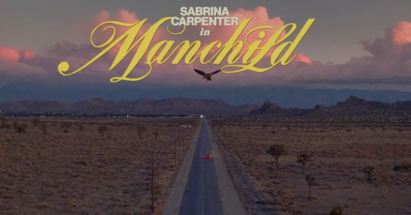 Sabrifna's tweet photo. Baby, what do you call it? “Stupid?” Or is it “slow?” Maybe it’s “useless,” but there’s a cuter word for it, I know... “Manchild.” The music video is out now, and no animals were harmed in the making but some men were ;)
