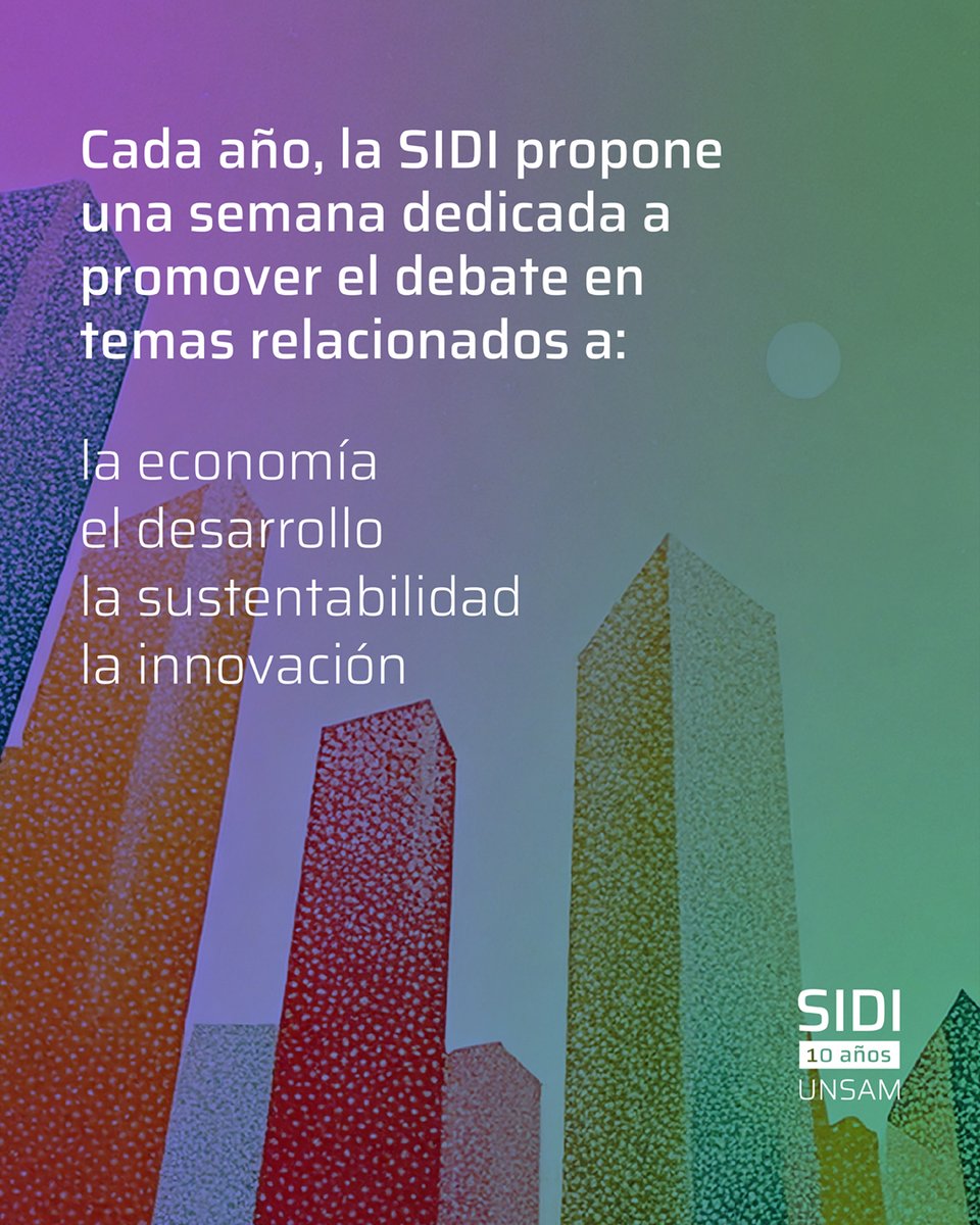 ¡Se cumplen 10 años de la Semana de la Investigación, el Desarrollo y la Innovación! 🚀

👉 En este hilo  vas a descubrir de qué se trata este evento que reúne a destacados referentes nacionales e internacionales para debatir sobre economía, desarrollo, innovación y más.