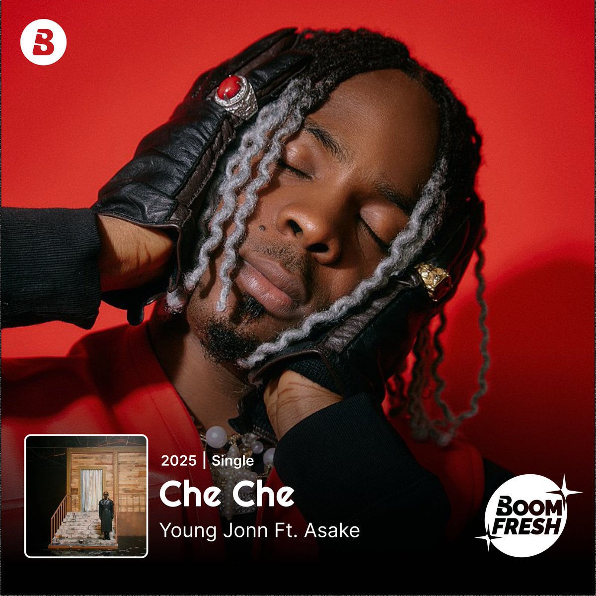 It's a #FridayFeeling ! Like Asake, we’re dodging 'bad energy &amp; frenemies'. Moving 'jeje' like Young Jonn. 😎✨
Listen to the brand-new jam #CheChe by <a href="/YoungJonn/">Young Jonn</a> x <a href="/asakemusik/">ASAKE</a> 💥

🎧Stream it on #Boomplay
▶️🔗 Boom.lnk.to/YoungJonnFt.As…

#YoungJonn #Asake #BoomFresh #NewMusicFriday