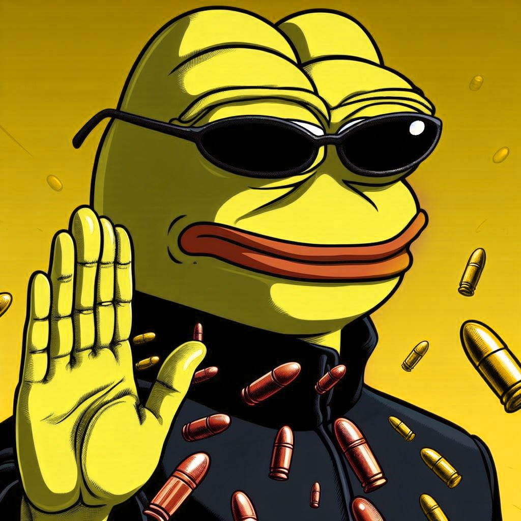 Stoping the matrix, so people can know peepee is the real gem. #matrix $peepee #pepe #eth
