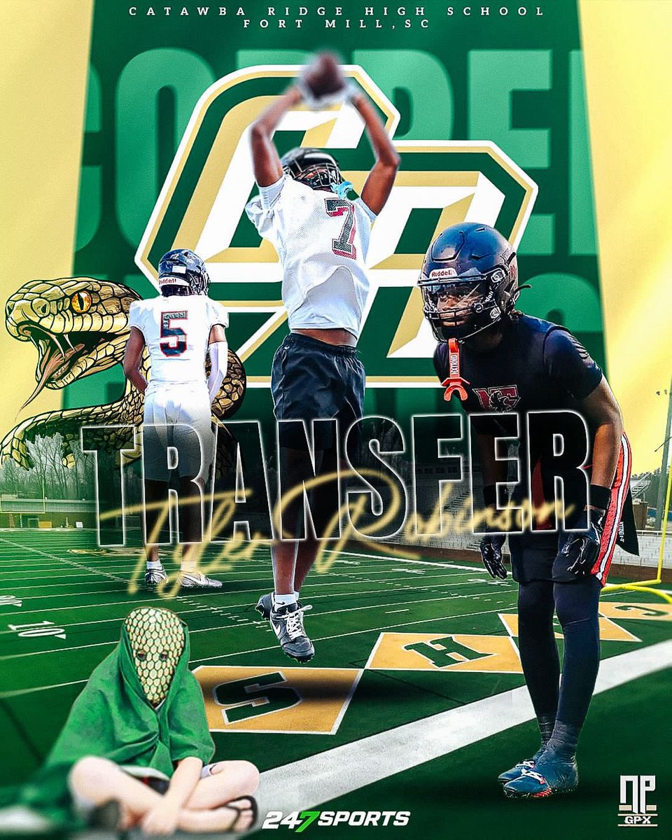 Tyler Robinson (@tylerroblife) on Twitter photo After much prayer and thought, I’ve transferred to Catawba Ridge High School (CRHS).
<a href="/CatawbaRidge/">CatawbaRidge</a> <a href="/RidgeCatawba/">Catawba Ridge Football</a>
I’ll be joining the program Monday and getting to work with <a href="/ZLendyak/">Zac Lendyak</a> <a href="/JamaleFoster/">Coach Foster</a> <a href="/CoachSweeting/">Shane Sweeting II M.S.</a>.
Looking forward to meeting everyone and competing with the After much prayer and thought, I’ve transferred to Catawba Ridge High School (CRHS).
<a href="/CatawbaRidge/">CatawbaRidge</a> <a href="/RidgeCatawba/">Catawba Ridge Football</a>
I’ll be joining the program Monday and getting to work with <a href="/ZLendyak/">Zac Lendyak</a> <a href="/JamaleFoster/">Coach Foster</a> <a href="/CoachSweeting/">Shane Sweeting II M.S.</a>.
Looking forward to meeting everyone and competing with the