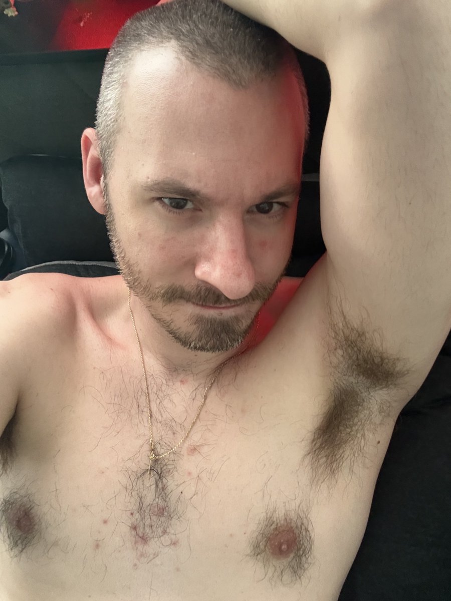 Bet you wish you were nuzzling your nose right here, buying it deep, feeling the damp hairs caress your face, knowing that each one is marking you with the same potent, virulent scent washing over you now, flooding your senses, erasing your mind, fueling your wood, getting you