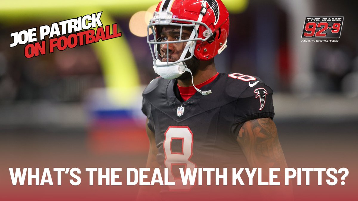 92.9 The Game (@929thegame) on Twitter photo Episode 1 of the Joe Patrick on Football pod is live! What's the deal w/ Kyle Pitts? Why is he suddenly at the center of trade rumors? How does Ryan Neuzil succeeding Drew Dalman affect the Falcons' run game? <a href="/japatrick200/">Joe Patrick</a> discusses these topics & more.
🎧go.audacy.com/GfpWjQjWYTb Episode 1 of the Joe Patrick on Football pod is live! What's the deal w/ Kyle Pitts? Why is he suddenly at the center of trade rumors? How does Ryan Neuzil succeeding Drew Dalman affect the Falcons' run game? <a href="/japatrick200/">Joe Patrick</a> discusses these topics & more.
🎧go.audacy.com/GfpWjQjWYTb