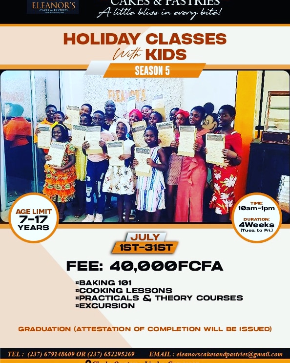 eleanorscakes's tweet image. Registration is open NOW
You have this time to make it count.
Let&apos;s have fun with flour this season.
It will be exciting 
#kidsprogram #kidsworkshop #training