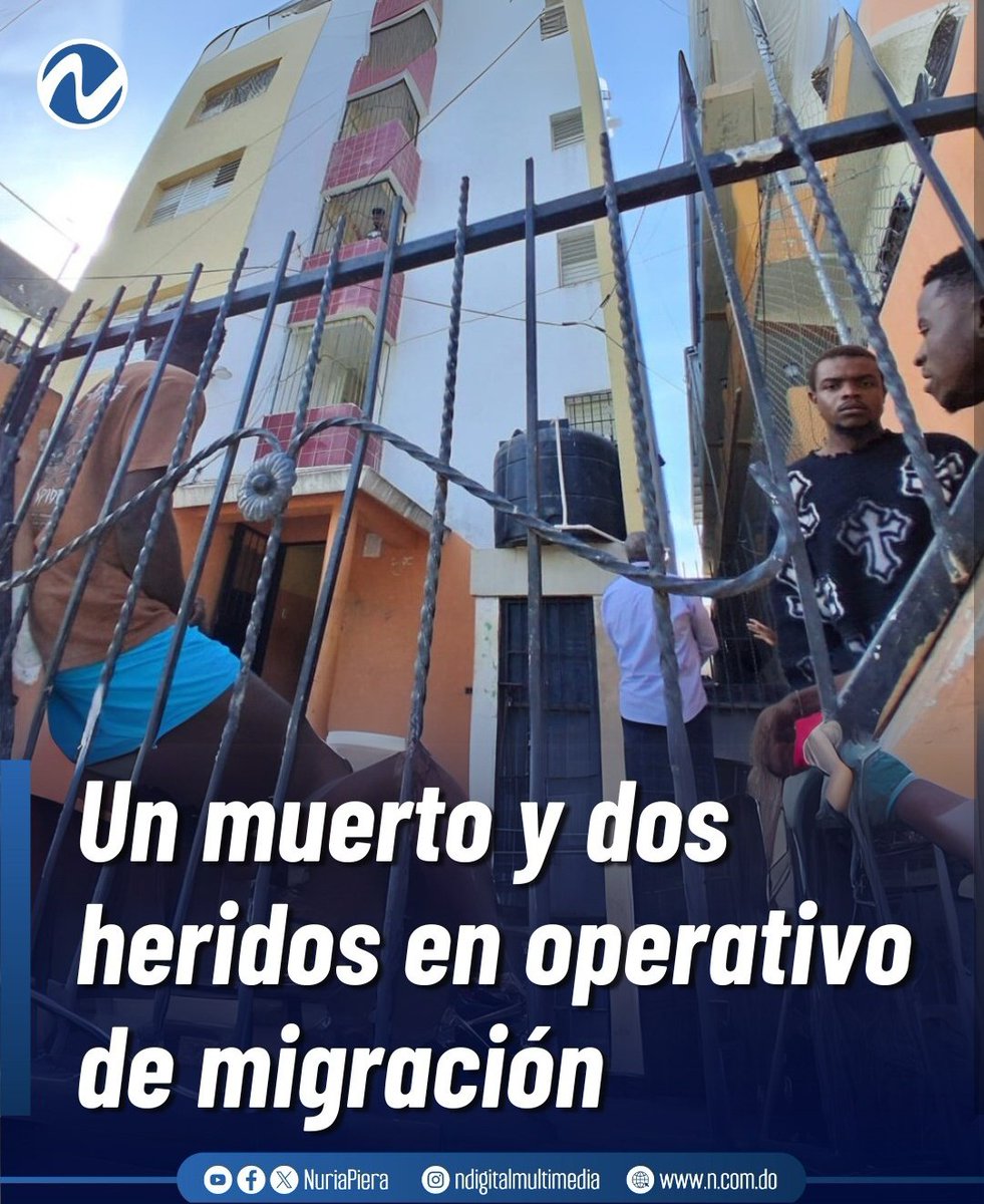 ¡Crimen de Estado! En Santiago, agentes de Migración provocan la muerte de un haitiano y heridas graves a dos más tras un operativo brutal. Los golpearon, robaron y persiguieron hasta lanzarse del 5.º piso. ¡Esto no es migración, es persecución racial!  #RacismoDeEstado