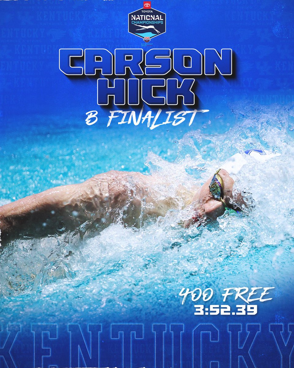 Carson will B seein’ you later 🫵🏼

#WeAreUK | #ToyotaNationals