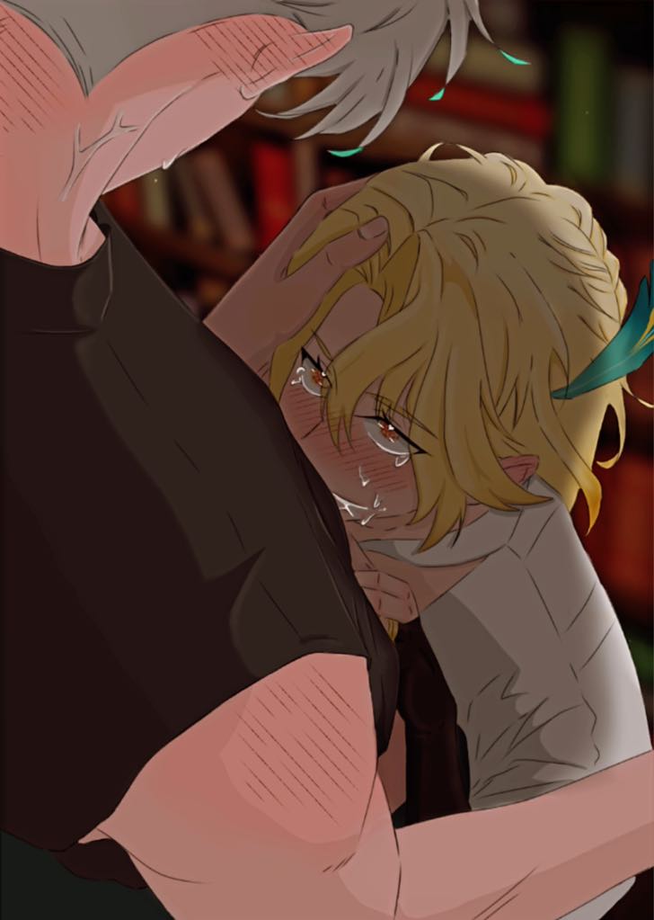 ⚠️Suggestive themes⚠️

“Shhh… libraries are for *quiet* study sessions.”🌱🏛️

#haikaveh #GenshinImpact #Kaveh #Alhaitham