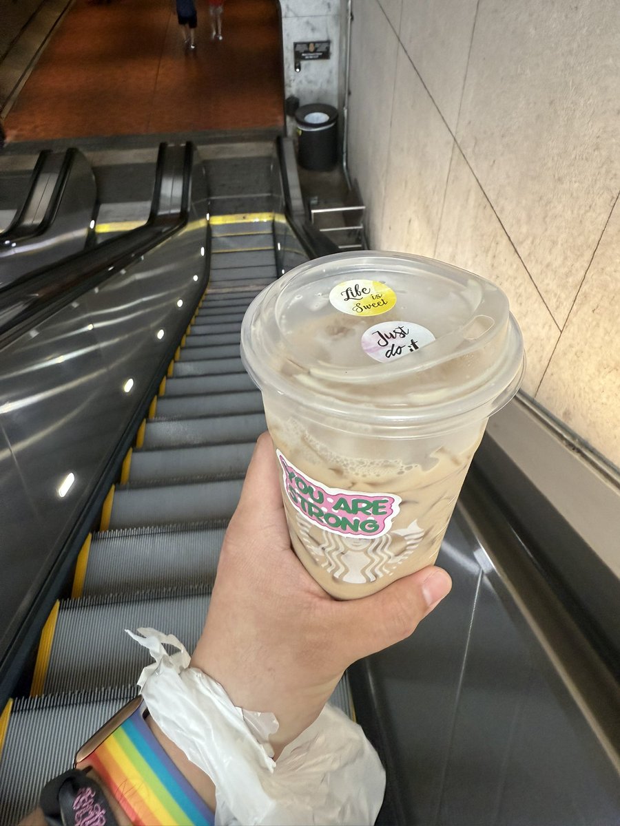 Thank you <a href="/Starbucks/">Starbucks</a> 🥰. Happy Pride 🏳️‍🌈 Friday! #PrideMonth