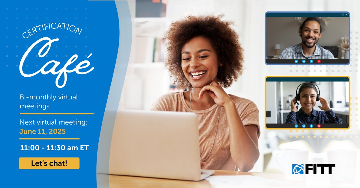 🔎 Have questions about the CITP?

Join the next Certification Café virtual session on Wednesday, June 11, from 11:00 AM to 11:30 AM ET to connect directly with the Certification Team and have your questions answered in real time. Register ➡️ eu1.hubs.ly/H0kx5ll0

#CITP