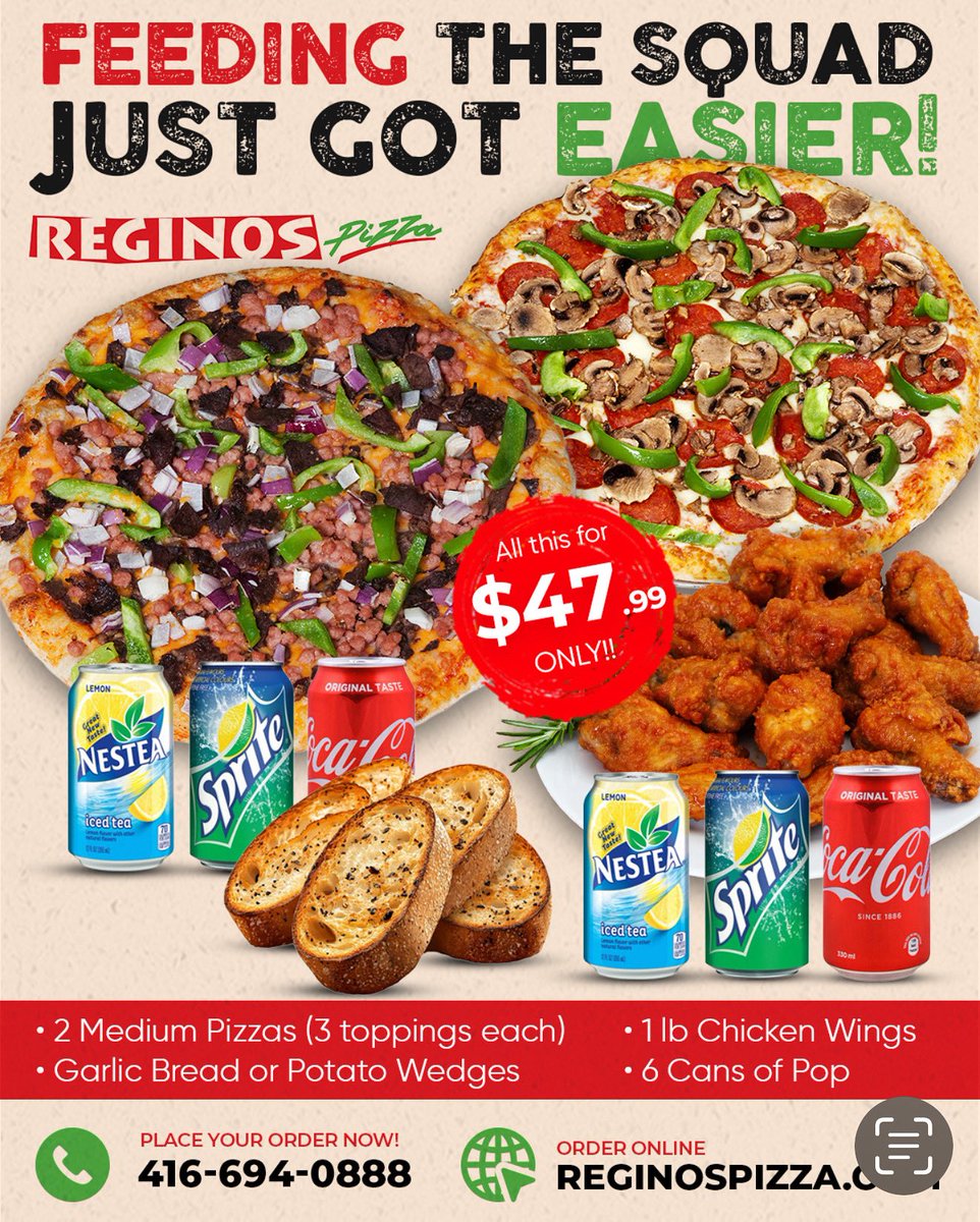 Reginos Pizza-Danforth tweet media