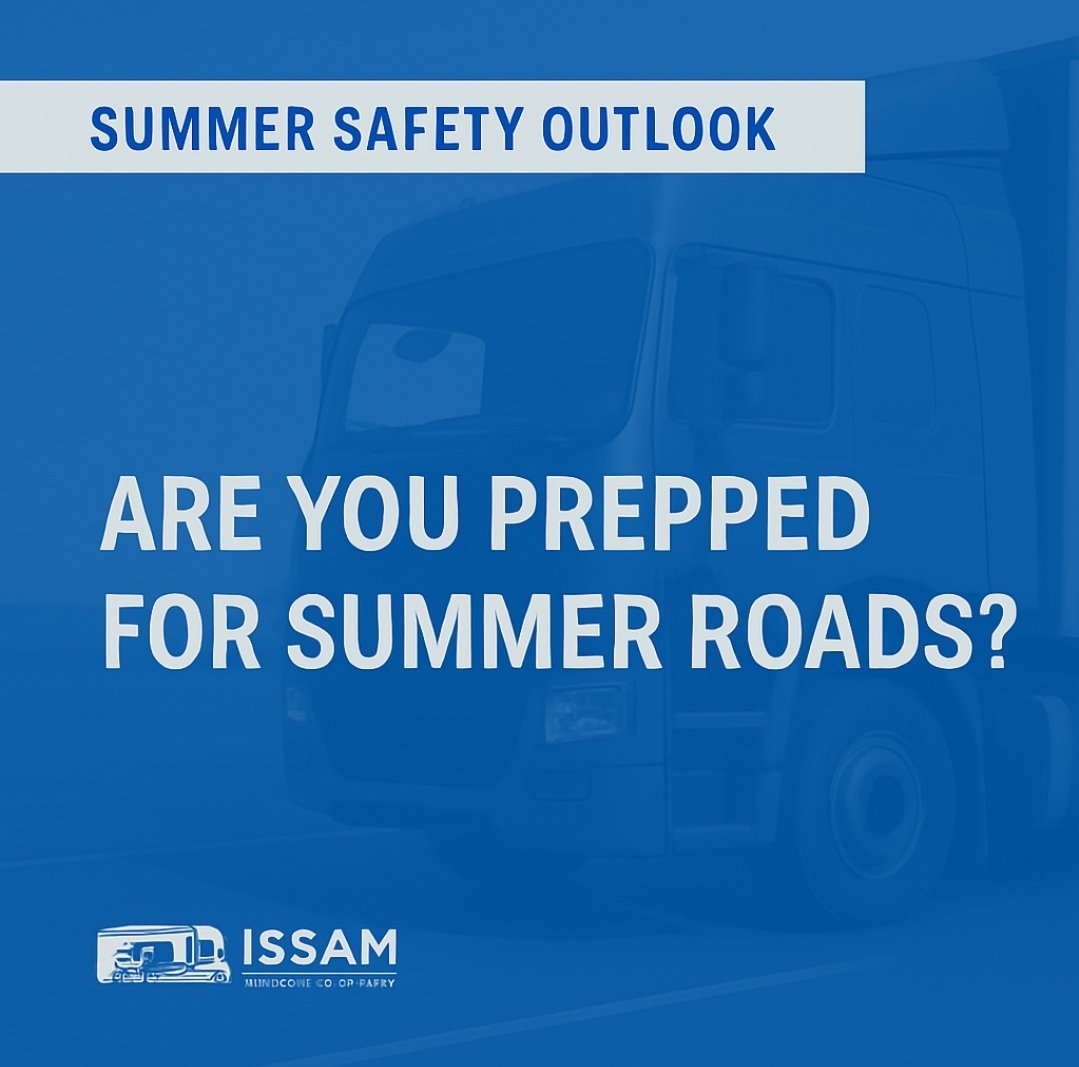 IssamAgency's tweet image. Summer heat = added risk on the road. 🚛
From tire checks to cooling systems, here’s how to protect your fleet during the hottest months:
👉 bit.ly/4kkXpxA

#TruckingTips #FleetSafety #IssamInsurance