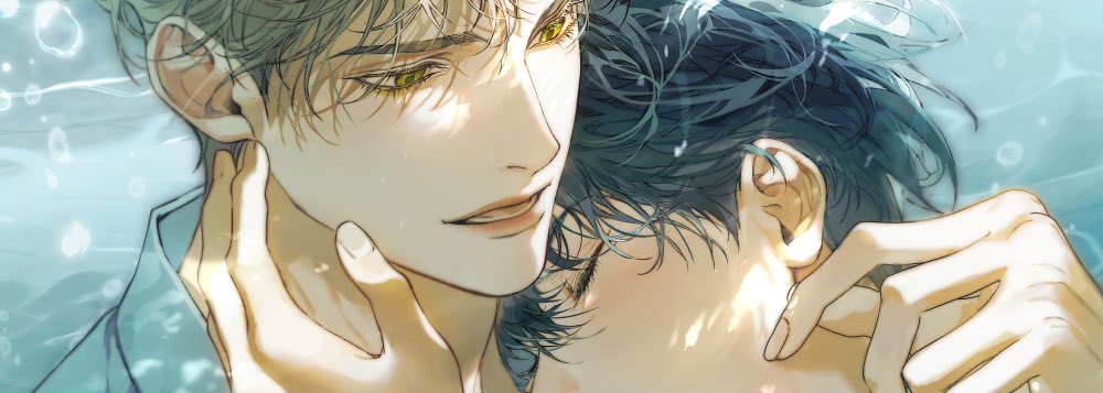 <잠시 신이었던 것들> 외전 표지 크롭으로 슬쩍 보여드리고 갑니다…🥰