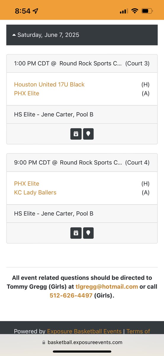 Phoenix Select (@phoenixselect) on Twitter photo PHX Elite 16U schedule for this Saturday at RRSC in the TJ Showcase‼️
2 more games on Sunday in bracket play!
4 games in front of Simmie Colson 🔥<a href="/girlzprepreport/">Girlz Prep Report</a> <a href="/PGHTexas/">Prep Girls Hoops Texas</a> PHX Elite 16U schedule for this Saturday at RRSC in the TJ Showcase‼️
2 more games on Sunday in bracket play!
4 games in front of Simmie Colson 🔥<a href="/girlzprepreport/">Girlz Prep Report</a> <a href="/PGHTexas/">Prep Girls Hoops Texas</a>
