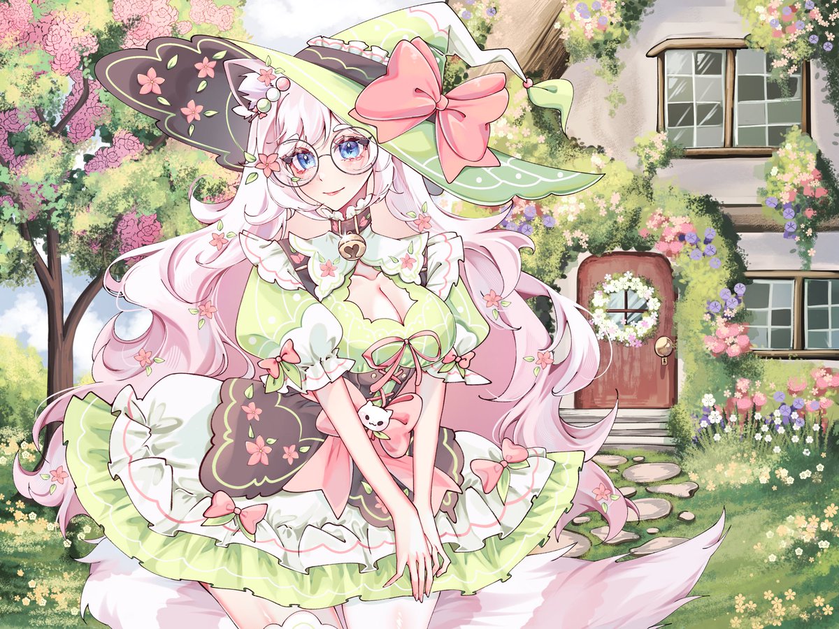 Come on in; I have warm tea and a fresh lemon pie ready 💕

#mochiiart / <a href="/Azhy_yt/">Azhy</a>