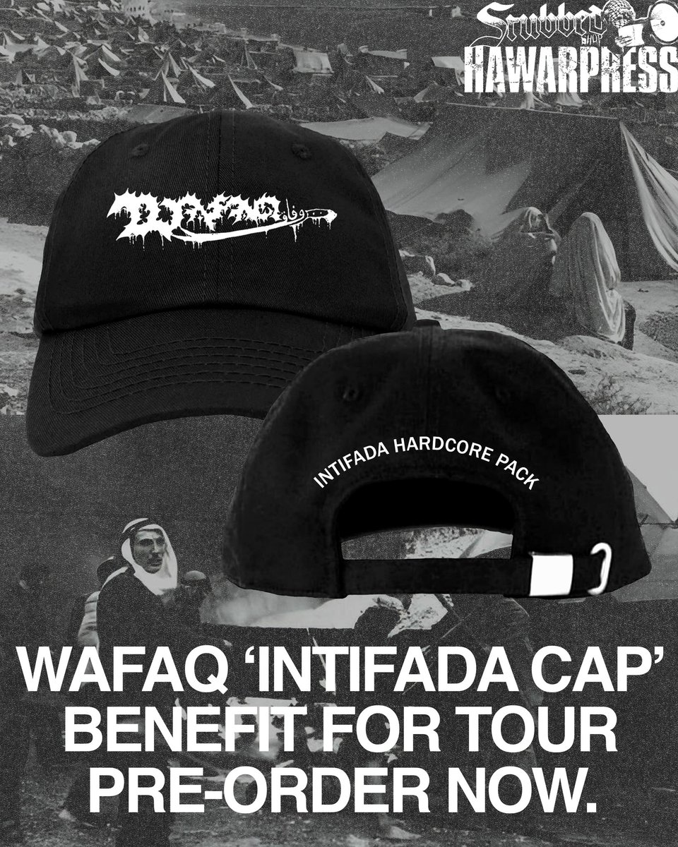 Supporting Wafaq tour, Hardcore Punk from Padang. For order DM Hawarpress in Instagram.