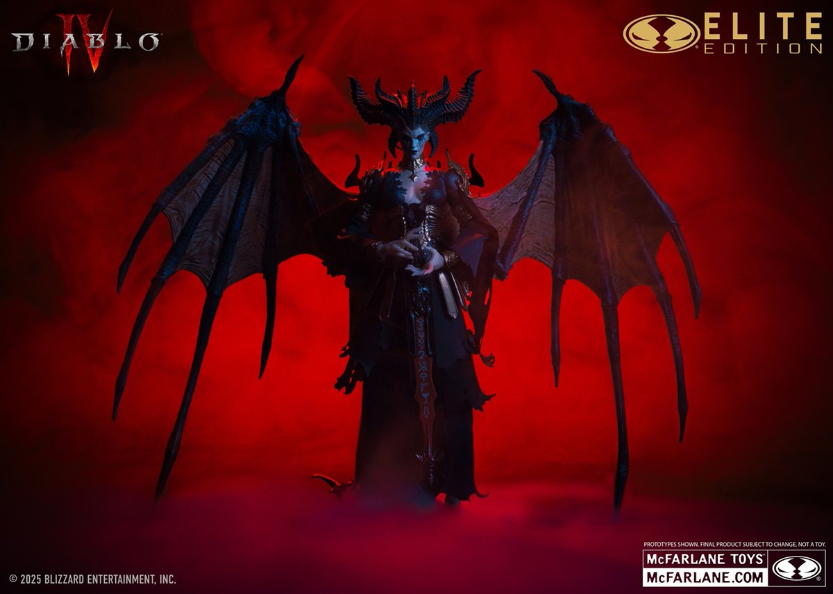 Mephitsu's tweet image. Joining McFarlane&apos;s Elite Edition is this new Deluxe Action Figure release of Lilith from the Diablo IV video game

mephitsu.co.uk/post/mcfarlane…

#McFarlane #EliteEdition #DiabloIV #Lilith