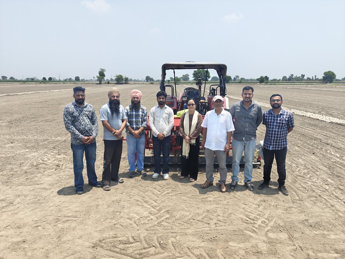 ICAR-IIMR, Ludhiana (@iimrludhiana) on Twitter photo 🌾 Scientist of IIMR interacted with our hardworking farmers as part of the #ViksitKrishiSankalpAbhiyan.
Inspired by their spirit, insights, and commitment to transforming Indian agriculture.
#KrishiVikas
#ViksitKrishiSankalpAbhiyan
<a href="/icarindia/">Indian Council of Agricultural Research.</a> 🌾 Scientist of IIMR interacted with our hardworking farmers as part of the #ViksitKrishiSankalpAbhiyan.
Inspired by their spirit, insights, and commitment to transforming Indian agriculture.
#KrishiVikas
#ViksitKrishiSankalpAbhiyan
<a href="/icarindia/">Indian Council of Agricultural Research.</a>