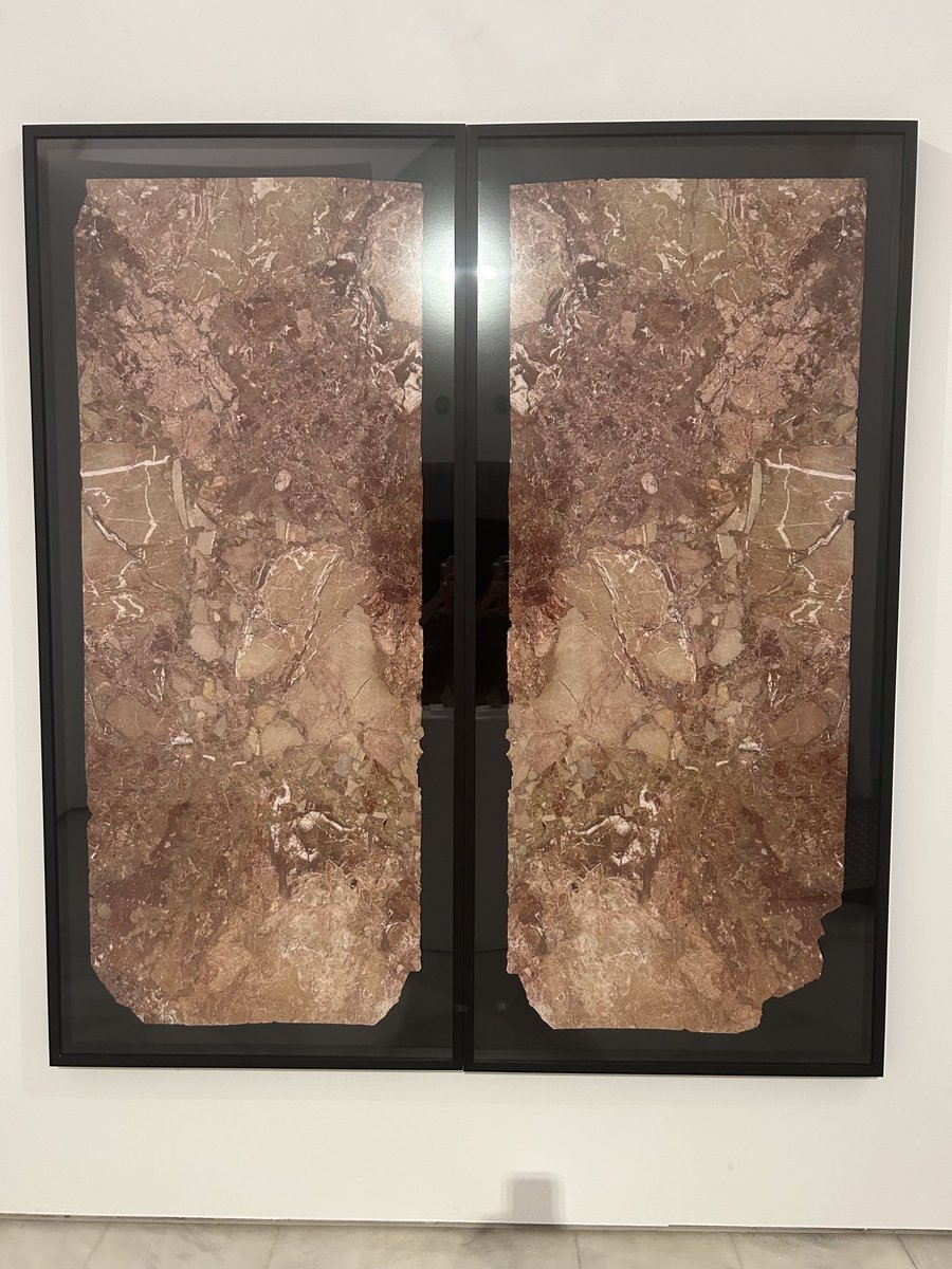 And Amie Siegel’s work was brilliant. Including marble slabs from Trump Tower.