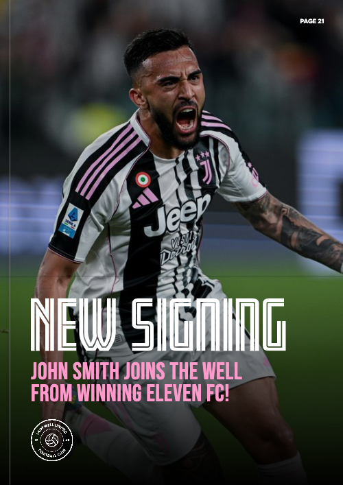 This is a really nice and unique pack, available to Plus members now! A matchday programme style pack with layouts reminiscent of magazine pages.