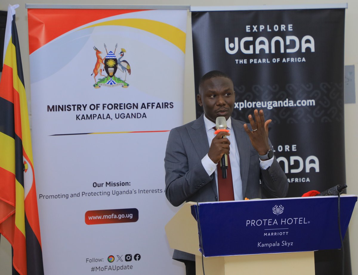 Government of Uganda (@govuganda) on Twitter photo ๐๐ซ. ๐
๐ซ๐๐ง๐๐ข๐ฌ ๐๐ฒ๐๐ง๐๐ ๐๐ข๐ ๐ก๐ฅ๐ข๐ ๐ก๐ญ๐ฌ ๐๐ญ๐ซ๐๐ญ๐๐ ๐ข๐ ๐๐ ๐๐ง๐๐-๐๐ง๐๐ข๐ ๐๐จ๐ฎ๐ซ๐ข๐ฌ๐ฆ ๐๐จ๐ฅ๐ฅ๐๐๐จ๐ซ๐๐ญ๐ข๐จ๐ง
Mr. Francis Nyende, Marketing Manager at the Uganda Tourism Board (UTB), welcomed Indian tour operators at the Tourism Promotion ๐๐ซ. ๐
๐ซ๐๐ง๐๐ข๐ฌ ๐๐ฒ๐๐ง๐๐ ๐๐ข๐ ๐ก๐ฅ๐ข๐ ๐ก๐ญ๐ฌ ๐๐ญ๐ซ๐๐ญ๐๐ ๐ข๐ ๐๐ ๐๐ง๐๐-๐๐ง๐๐ข๐ ๐๐จ๐ฎ๐ซ๐ข๐ฌ๐ฆ ๐๐จ๐ฅ๐ฅ๐๐๐จ๐ซ๐๐ญ๐ข๐จ๐ง
Mr. Francis Nyende, Marketing Manager at the Uganda Tourism Board (UTB), welcomed Indian tour operators at the Tourism Promotion