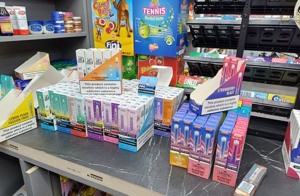 Rochdale Borough Council (@rochdalecouncil) on Twitter photo Since a new ban on #disposablevapes came into force on 1 June, our #tradingstandards officers have already seized more than 5,000 vapes from over 50 local premises! Know a businesses selling disposable vapes, or other illegal goods? Let us know.
trading.standards@rochdale.gov.uk Since a new ban on #disposablevapes came into force on 1 June, our #tradingstandards officers have already seized more than 5,000 vapes from over 50 local premises! Know a businesses selling disposable vapes, or other illegal goods? Let us know.
trading.standards@rochdale.gov.uk