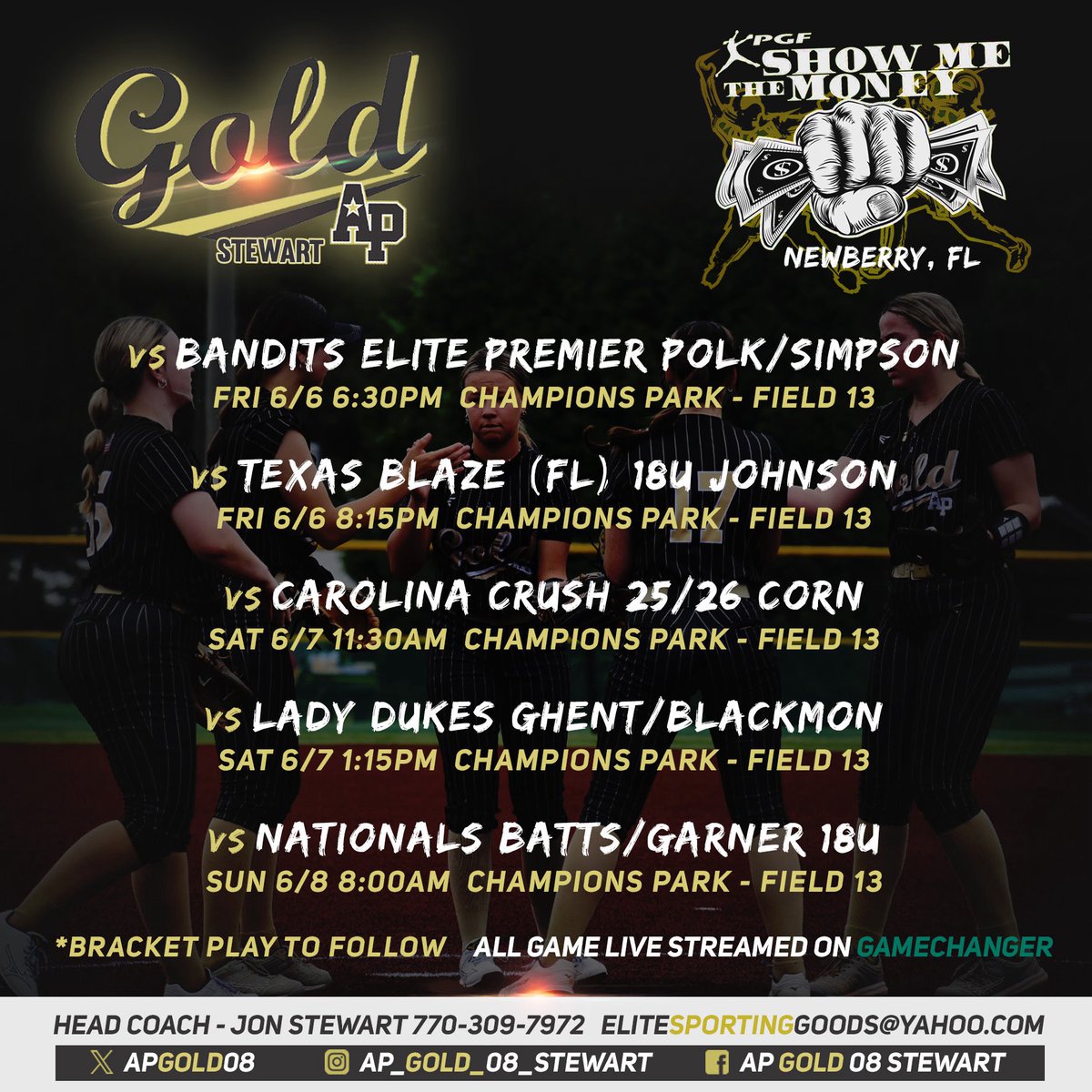It's GAME DAY!! Let's go, GOLD!!!