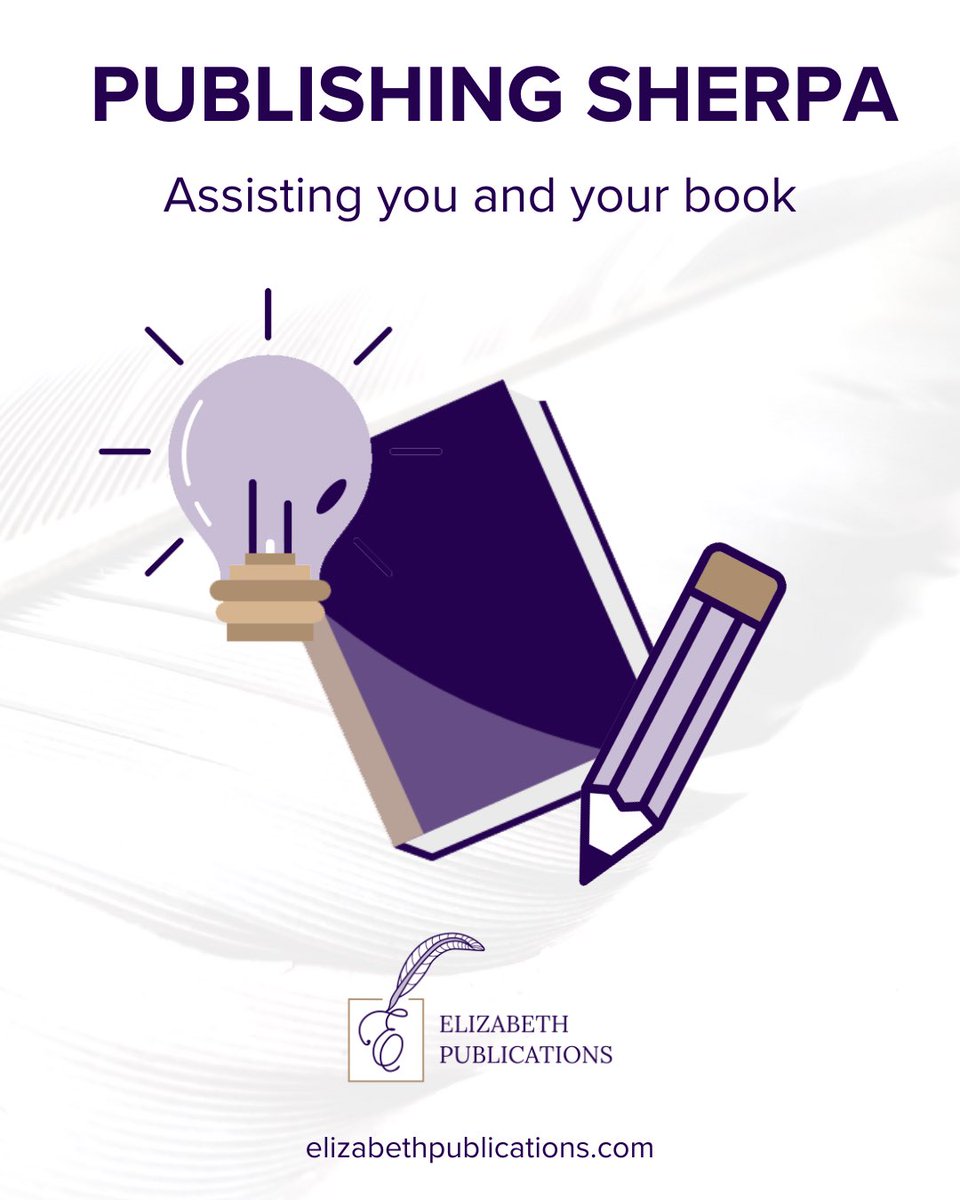ElizabethPub's tweet image. Our #bookservices help self-publishers and indie presses develop beautiful #books. 📚 Hire an award-winning book professional for book design, editing, ghostwriting, and writing tutoring!

No matter what stage you are at for your book, we’ve got you! ✅ elizabethpublications.com.