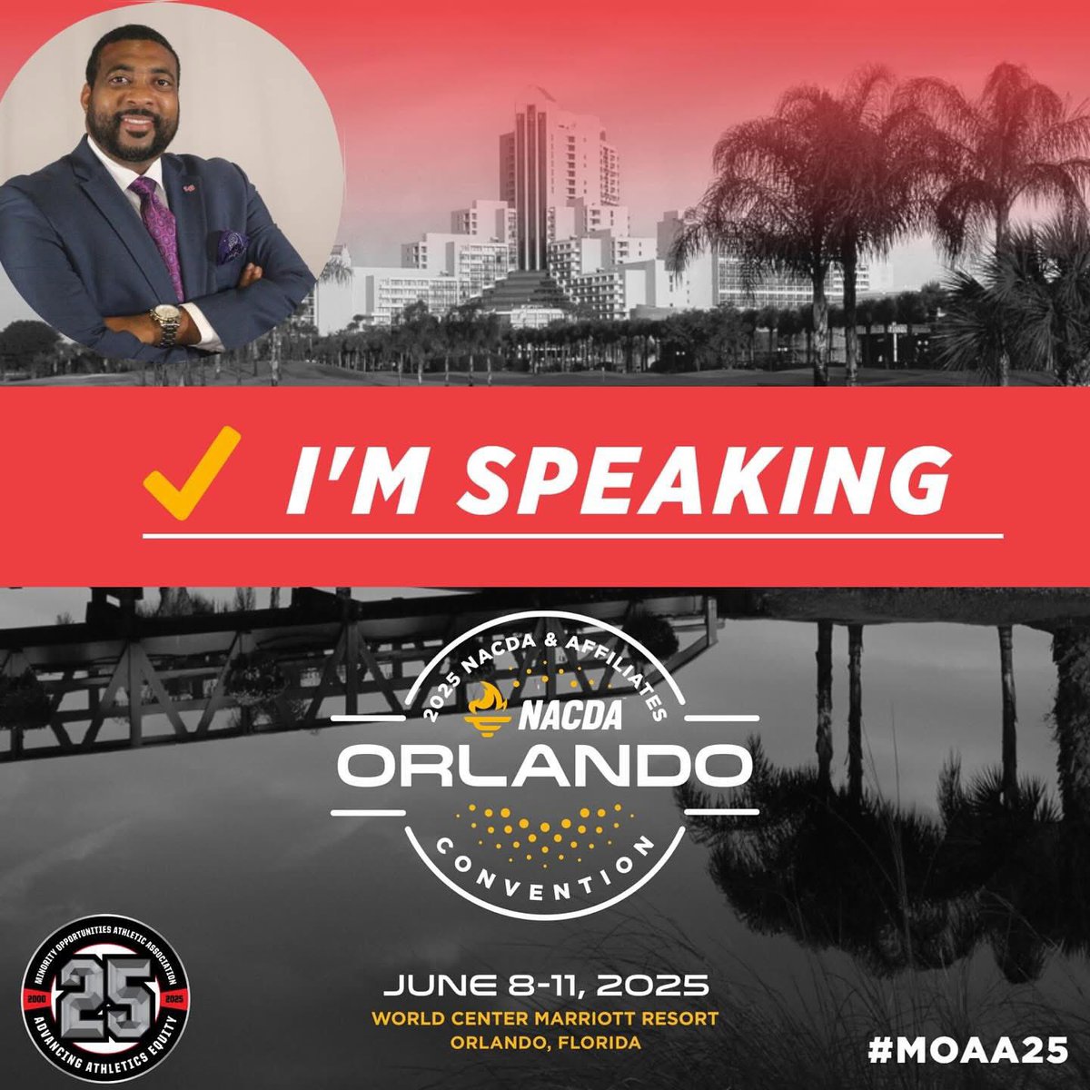 Heading to NACDA?  Meet me there and join me Sunday AM during the @moaadiversity Breakout Session: SUCCESSFULLY MANAGING &amp; EVOLVING WITH THE INDUSTRY: Sunday, June 8 – 10:15-11:30 AM – Salon 5 &amp; 6

See you there!!!!