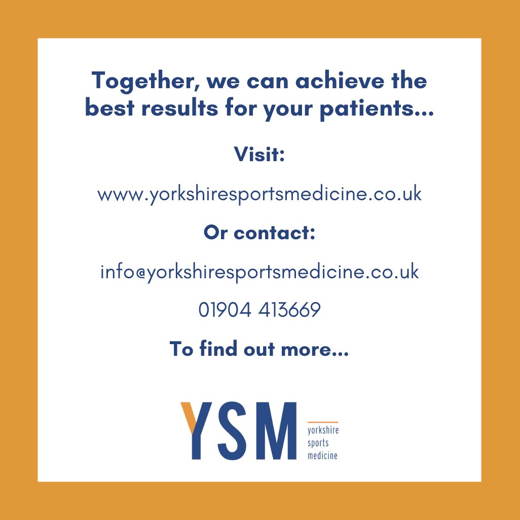 At Yorkshire Sports Medicine, we make the referral process seamless and collaborative, ensuring you’re always in the loop.

Let’s work together to provide exceptional care. Reach out today to get started.
