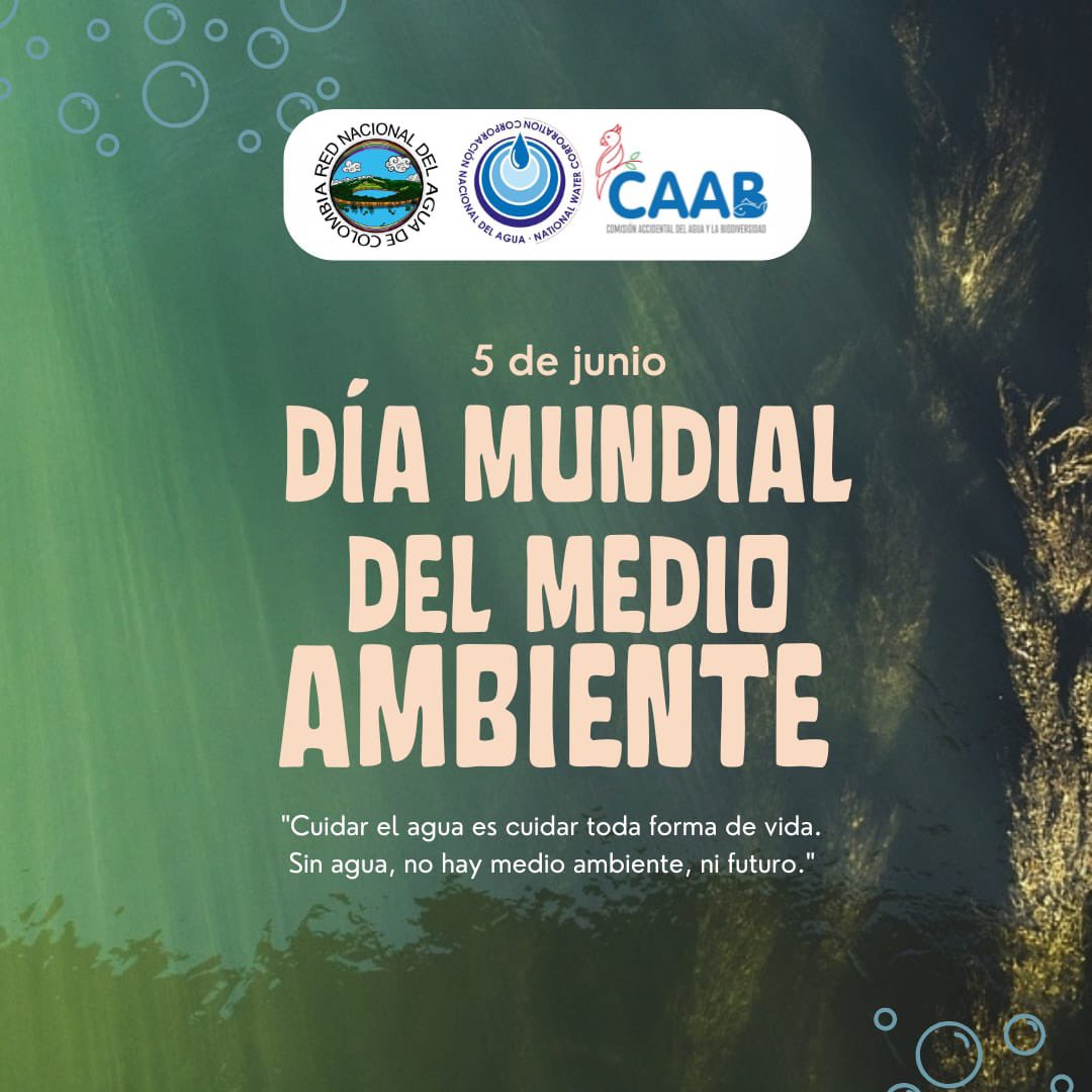 #AguaparaelFuturo Seamos instrumentos de la restauración integral ambiental de nuestro país y de nuestro mundo

@Rednalaguacol <a href="/ComisiondeAgua/">Comisión de Agua y Biodiversidad #AguaparaelFuturo</a>