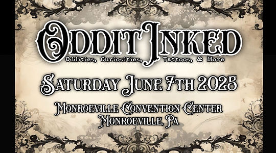 🎨 Dive into the world of unique tattoos at OdditInked! 🌟 Explore creativity &amp; express individuality. Join us for ink, art, and inspiration! 🖋️✨

Read more: attend.convencal.com/1Kgs

#OdditInked #TattooArt #CreativeExpression #InkedLife