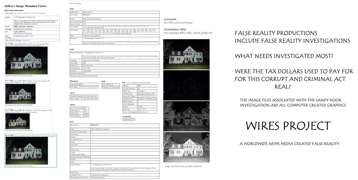 Donna_In_Heaven's tweet image. #SandyHook The Lanza home was, truly, only a work of art.  #EstablishedPattern FALSE REALITY destruction of FALSE REALITY structures.  FALSE REALITY INVESTIGATIONS JIGGLE THE JURISDICTION! There are no deaths legitimately recorded with this #PsychopathicProduction