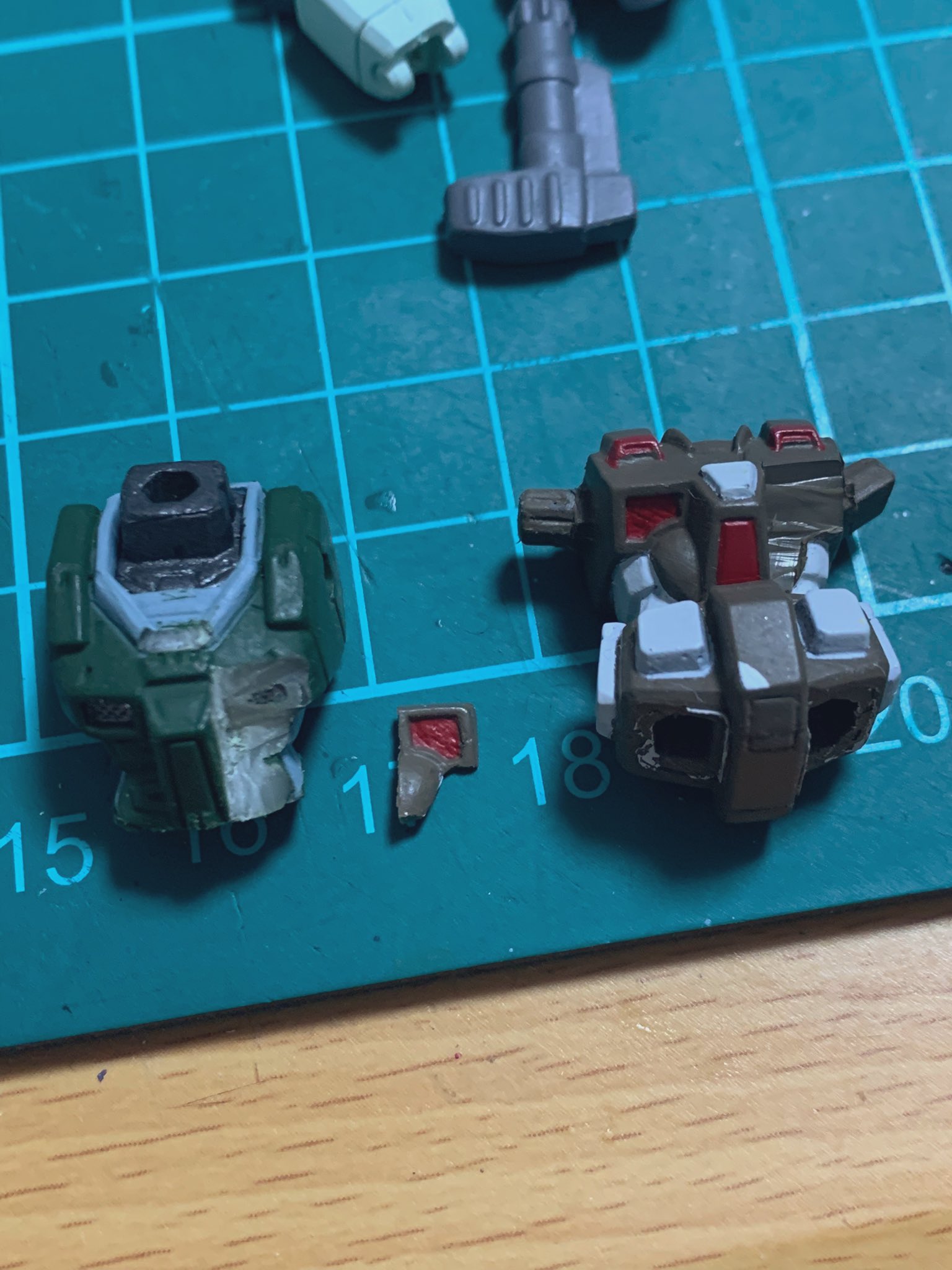 ガンダムコンバージ 改造 製作途中 ガンダムコンバージ EX-Sガンダム改造⑦（制作編） | I.S.T.