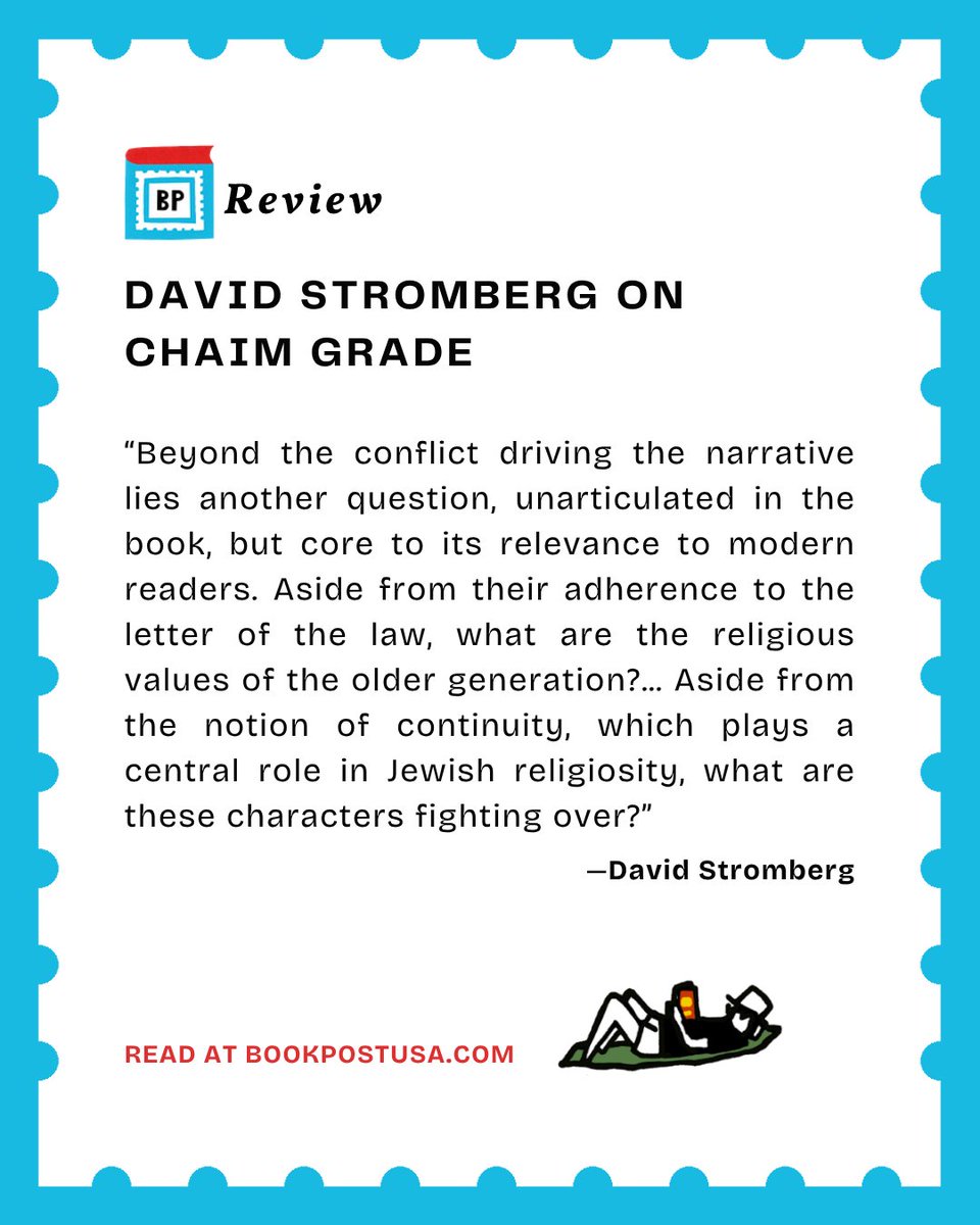 Book Post (@bookpostusa) on Twitter photo Read David Stromberg on Chaim Grade here → books.substack.com/p/review-david…
<a href="/AAKnopf/">Alfred A. Knopf</a> Read David Stromberg on Chaim Grade here → books.substack.com/p/review-david…
<a href="/AAKnopf/">Alfred A. Knopf</a>