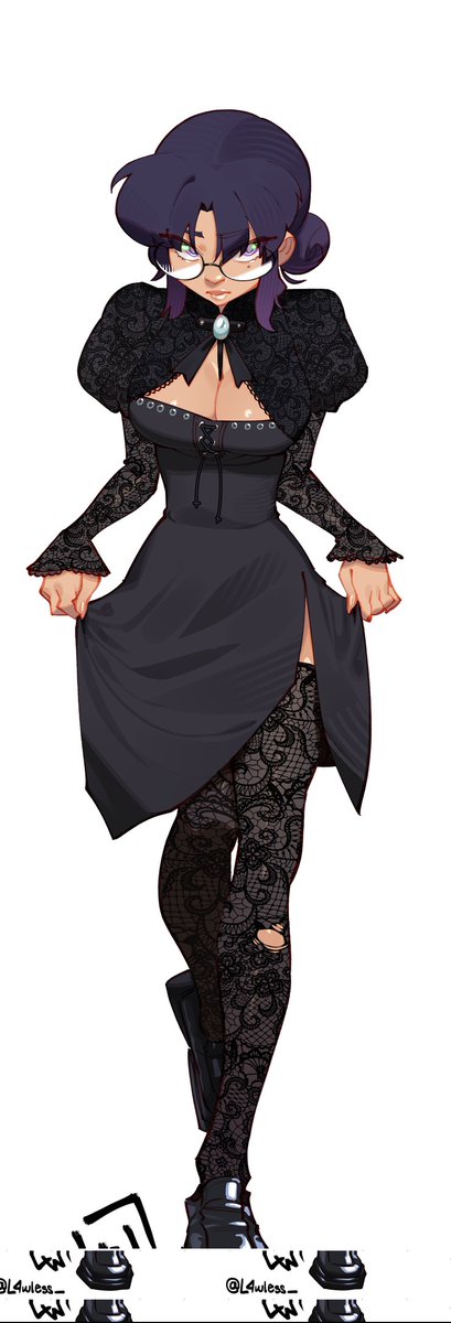 Throwback to a Bridgette drawn by <a href="/l4wless_/">L4W_</a> !
#bridgettegalahad day 5!