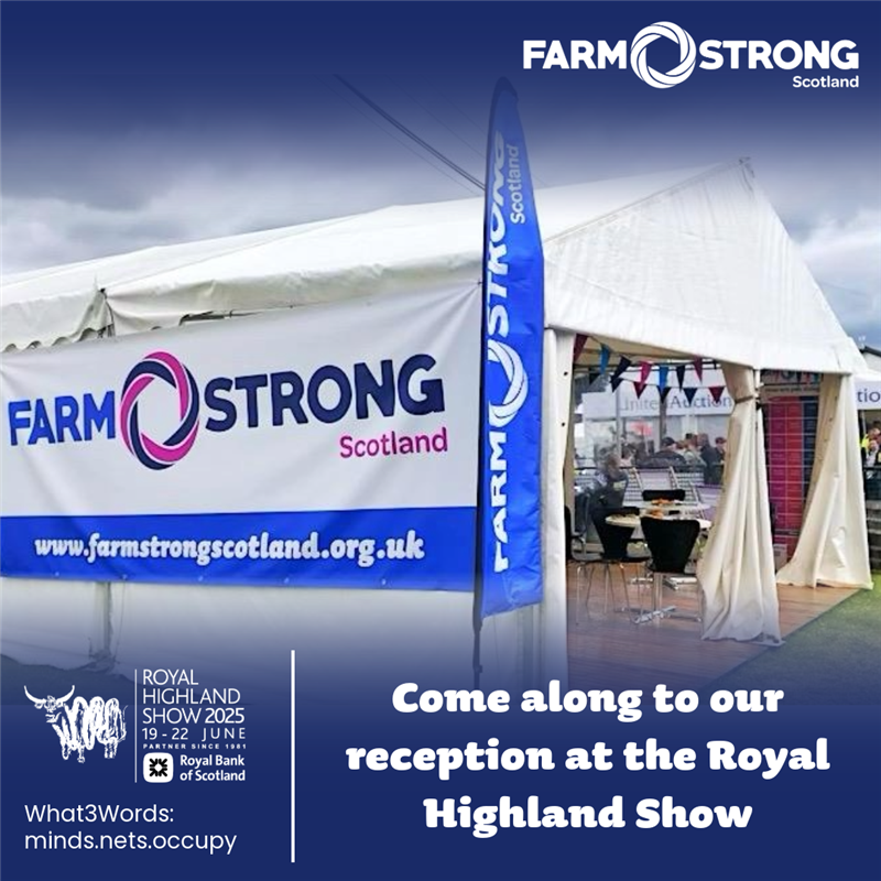🎉 Farmstrong Scotland Reception at the Royal Highland Show🎉
 
📅 Friday 20th June 
🕞 3:30 - 4:30 PM
📍 Stand O 19.5(P) 

🥂We'd love for you to join us at this relaxed gathering as we reflect on the past year &amp; thank our amazing community.

 🎟️eventbrite.co.uk/e/farmstrong-s…