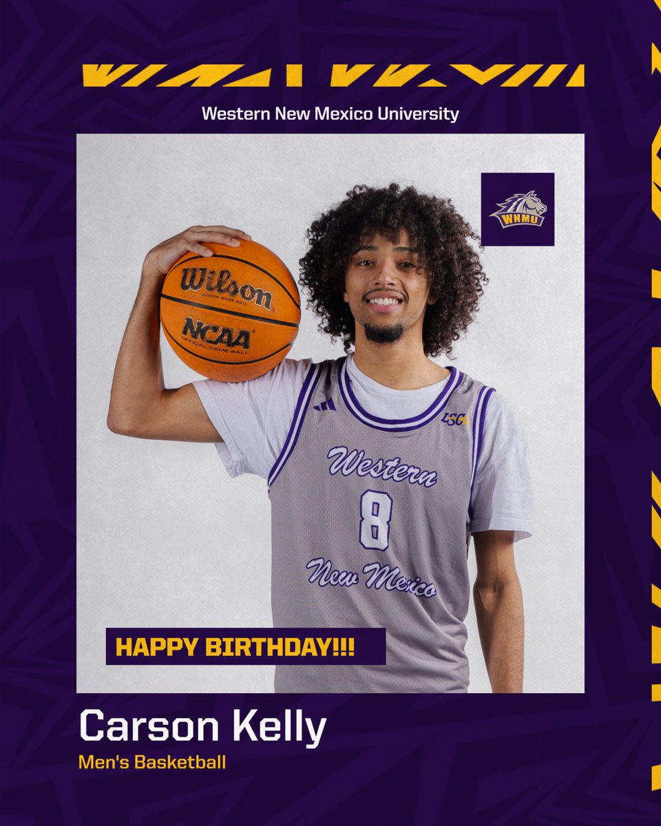 WNMU_MBB's tweet image. Let’s all wish a big Happy Birthday to Carson Kelly!!! #RareBreed