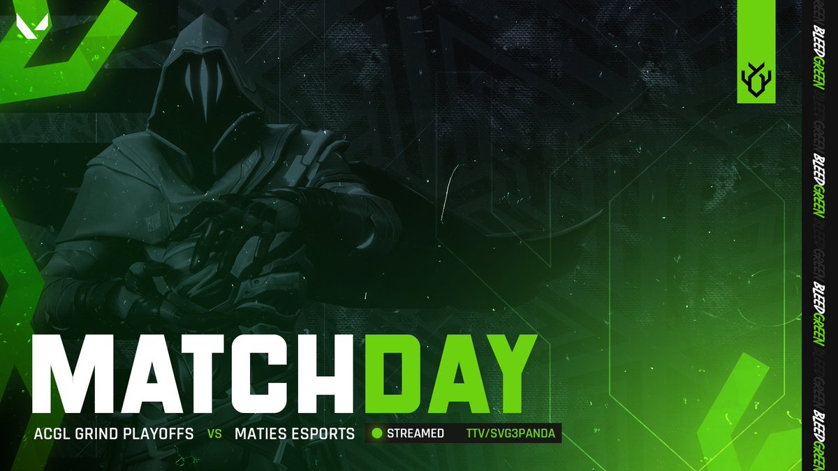 Playoffs start now! #VALZA Spuddle will be taking on <a href="/MatiesEsport/">Maties Esport</a> tonight at 7:30 PM SAST for the <a href="/AfricanGaming/">ACGL</a> Valorant Grind!

Catch it live with <a href="/SvG3PanDa/">SvG3PanDa 🐼</a> on the mic over on twitch.tv/svg3panda

#VALZAGrind #Omnius