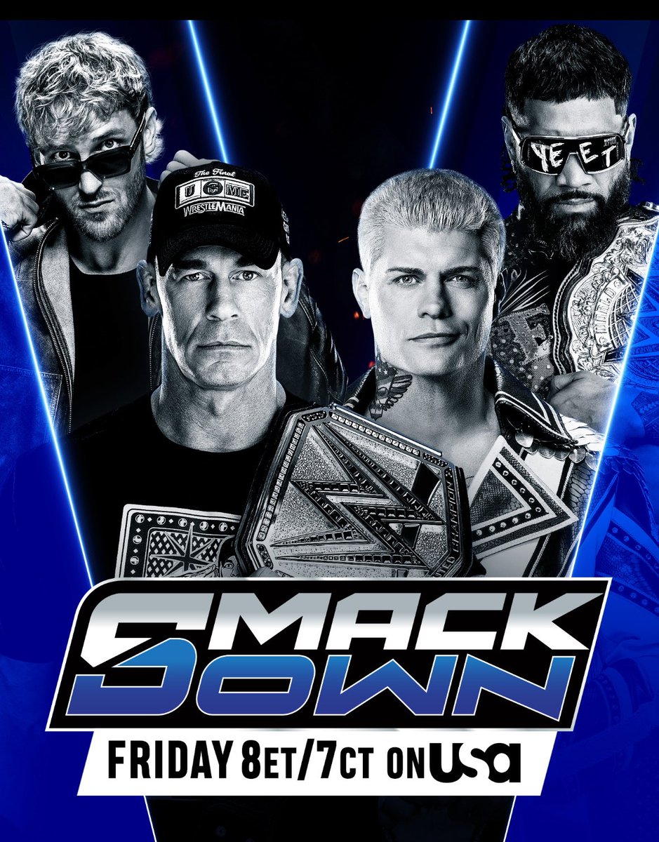 #SmackDown   FOLLOW TRAIN!

-RT
-Reply with a GIF of your favorite wrestler 
-Like and follow everyone who does this! Let’s grow Together!